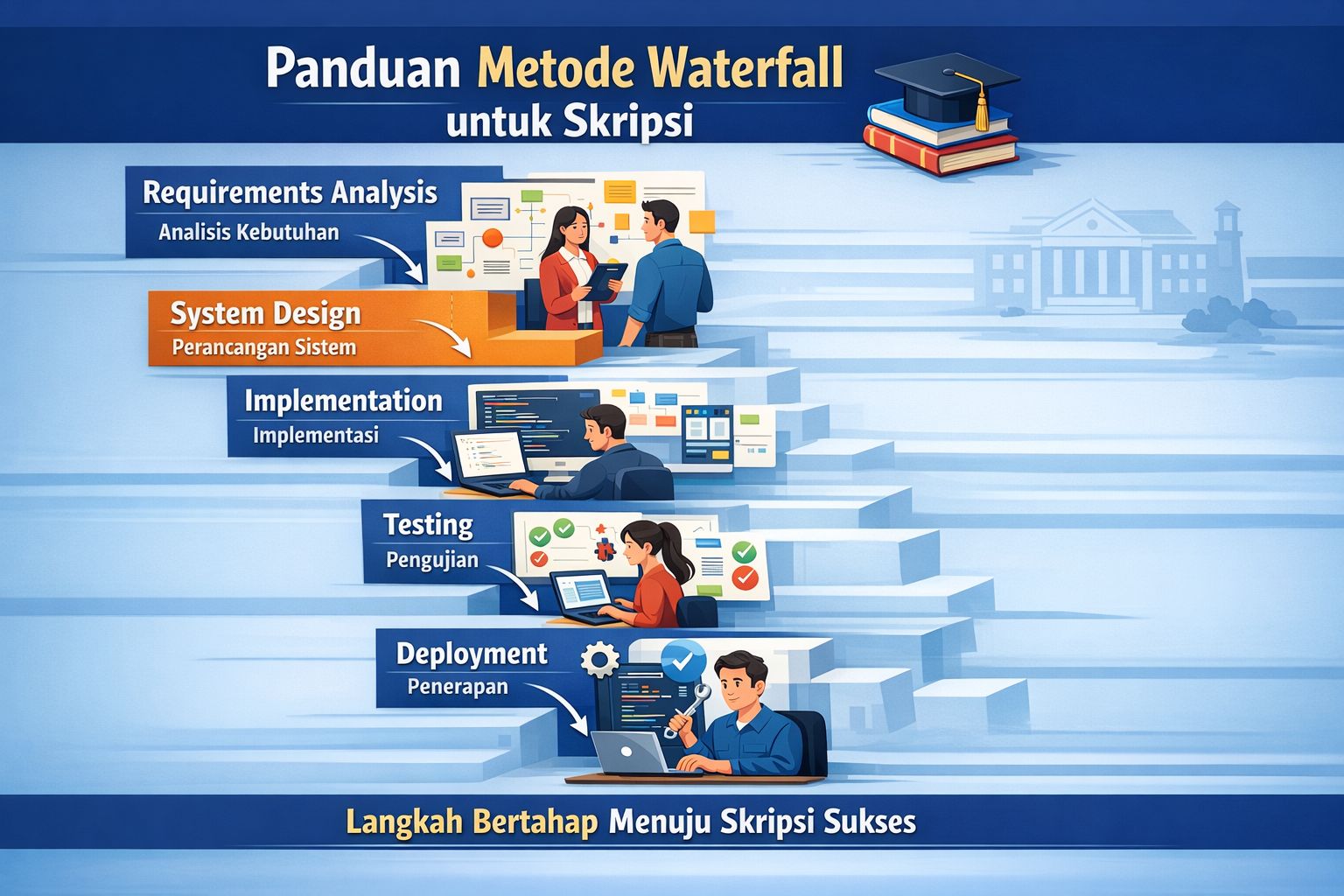 Panduan Lengkap Metode Waterfall untuk Skripsi