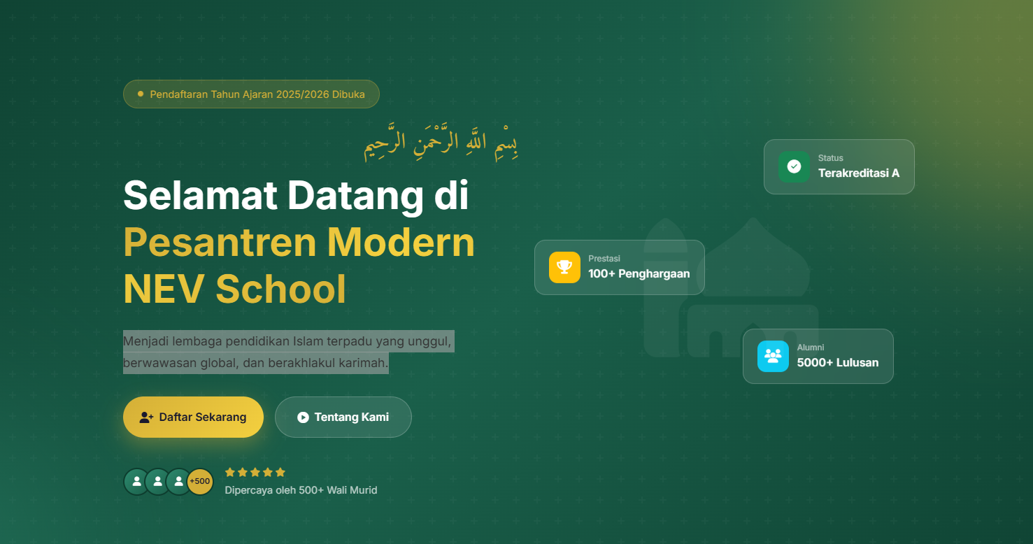 Website Sekolah & Pesantren